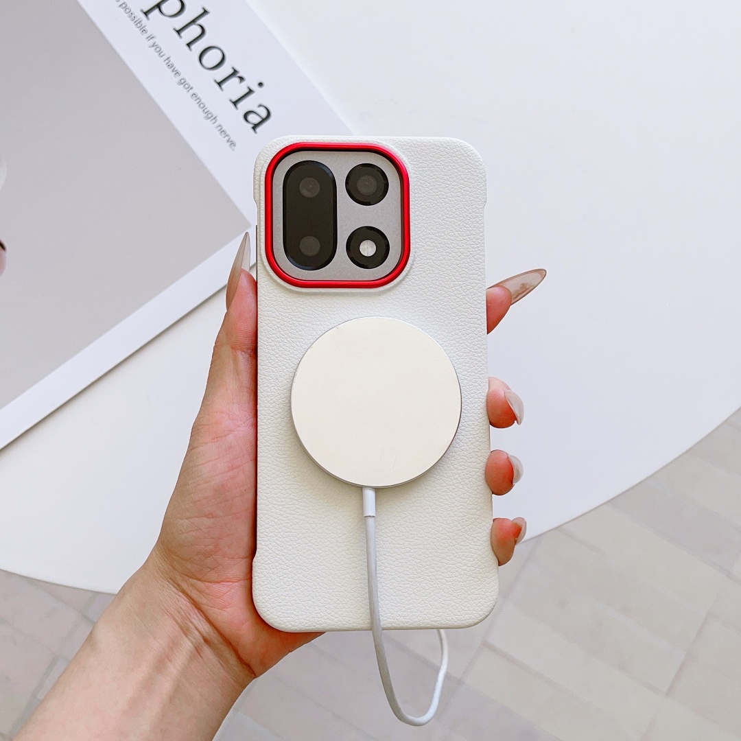 Phone Cases With Magnet - Custodia Magnetica Rossa con Protezione Fotocamera