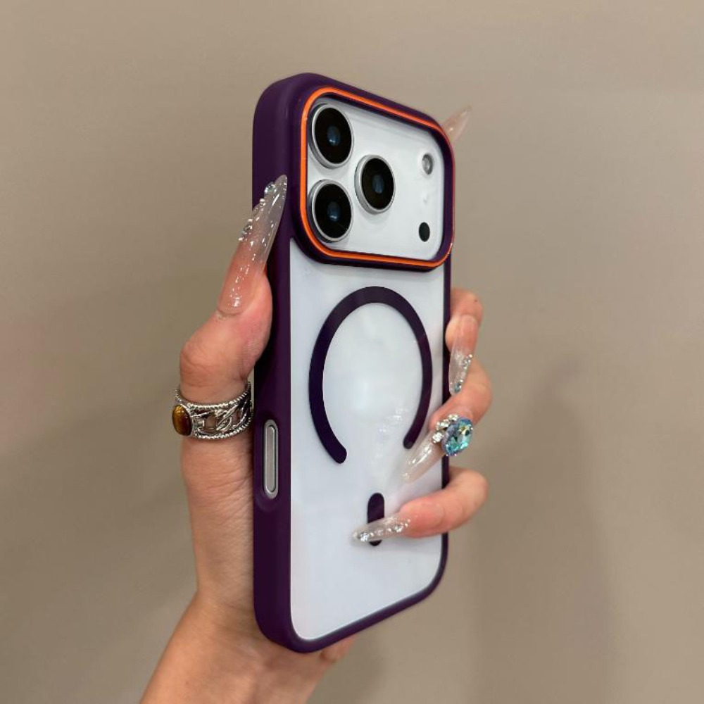 Phone Cases With Magnet - Custodia per telefono trasparente Magsasfe per