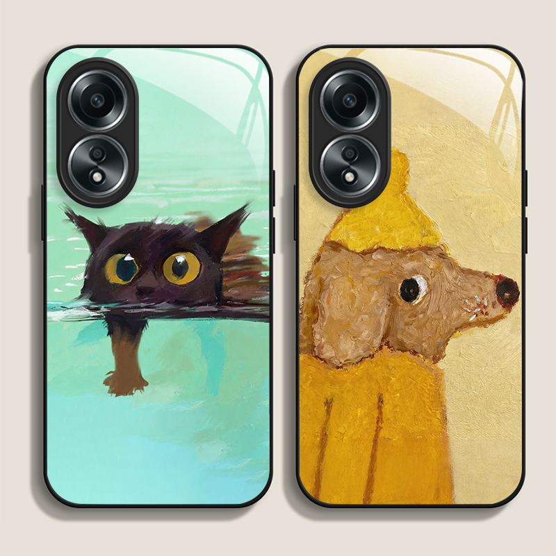 Phone Cases Yellow - Cover per Telefono in Vetro Temperato