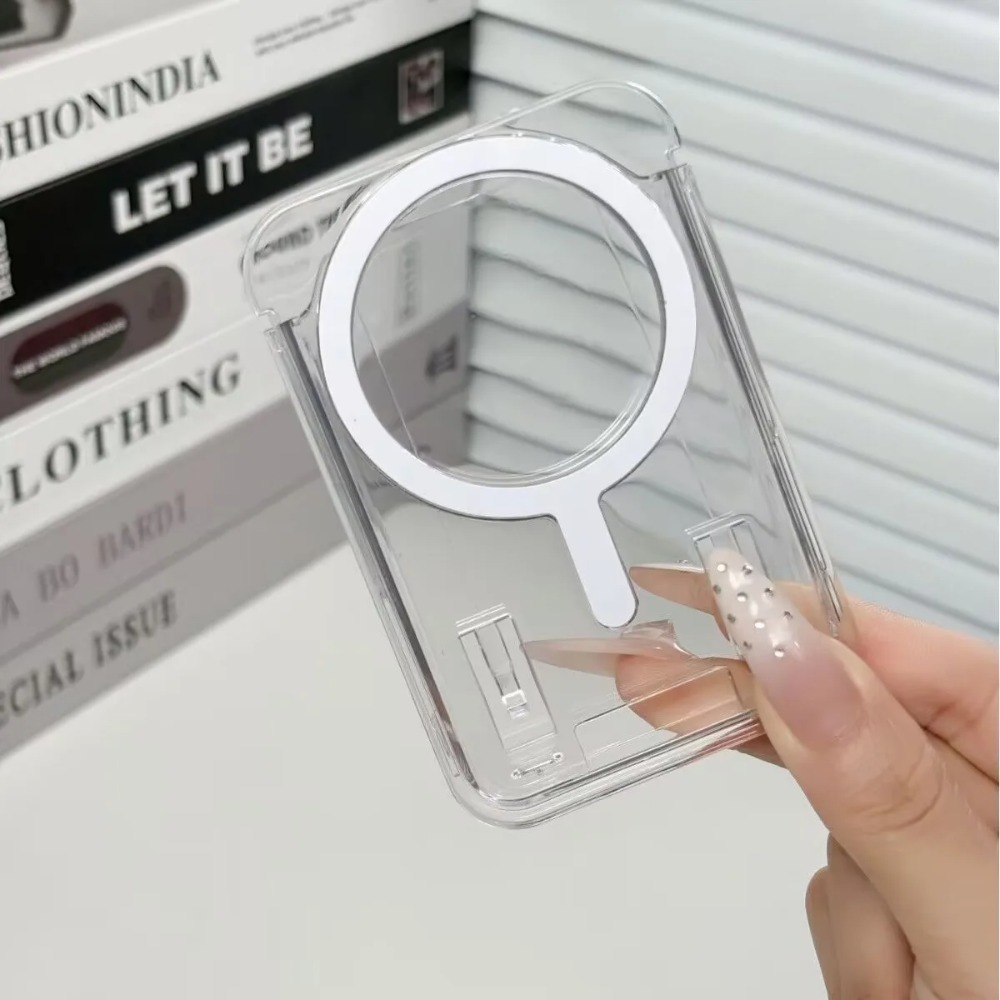 Phone Cases That Hold Cards - Porta Carte Trasparente per Magsafe per