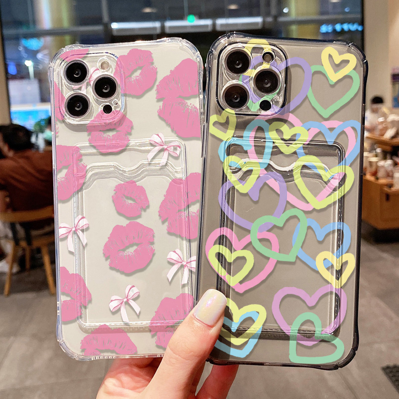 Phone Cases Holder - Custodia Trasparente Sexy a Forma di