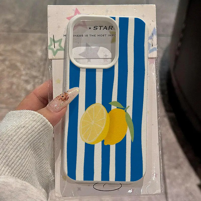 Phone Cases Yellow - Custodia morbida per telefono con motivo