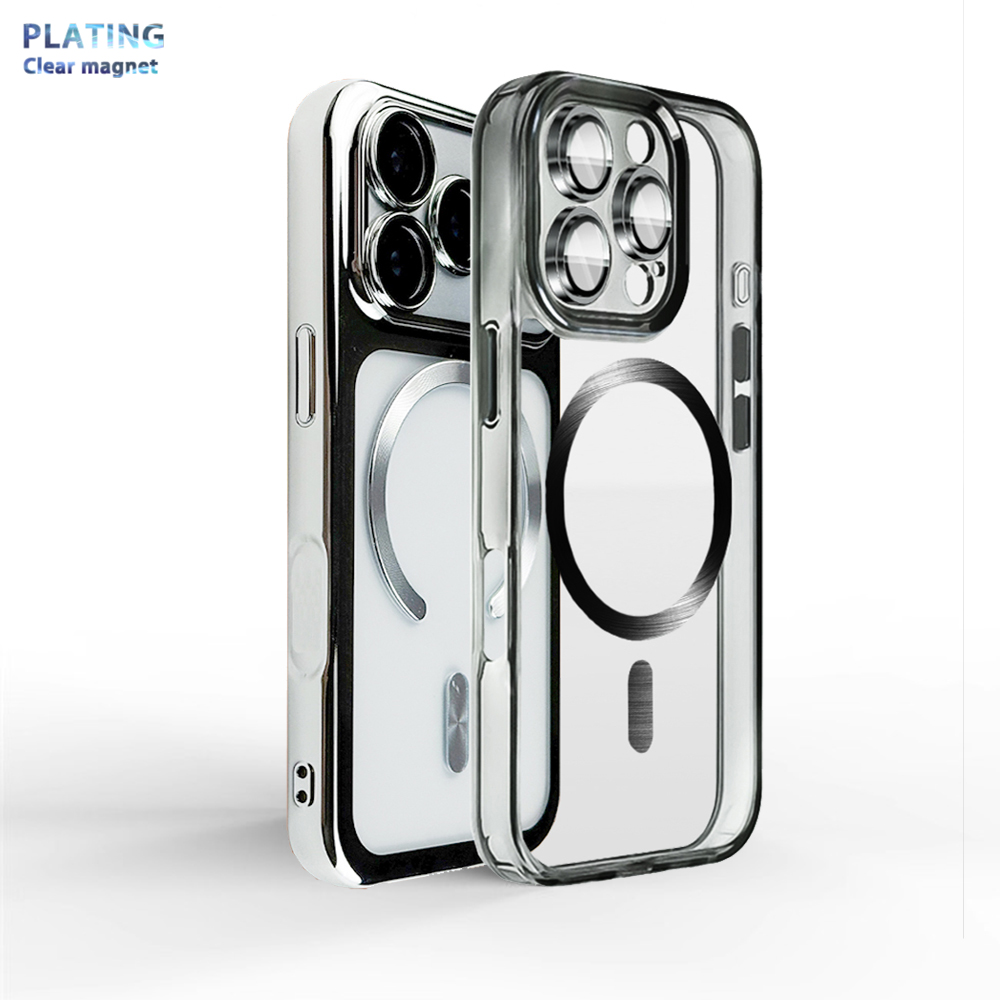 Phone Cases With Magnet - Custodia Galvanizzazione Magnetica Protezione Posteriore Copertura