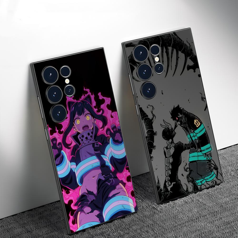 Matte Frosted Case - Custodia per telefono Anime F-Fire Force