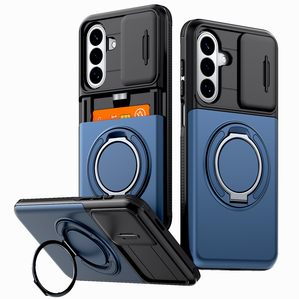 Phone Cases That Hold Cards - Custodia Magnetica Armor per Samsung Galaxy