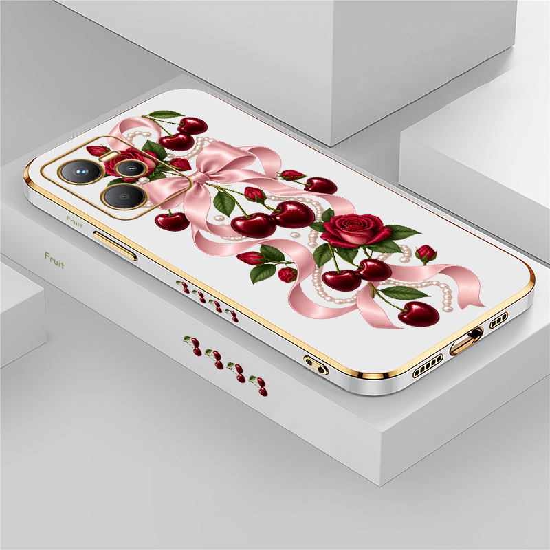 Phone Cases Realme - Custodia per telefono con stampa floreale