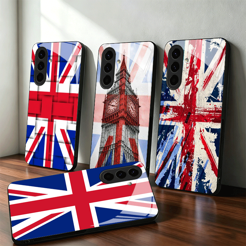 Phone Cases Uk Samsung - Cover per Telefono in Vetro con
