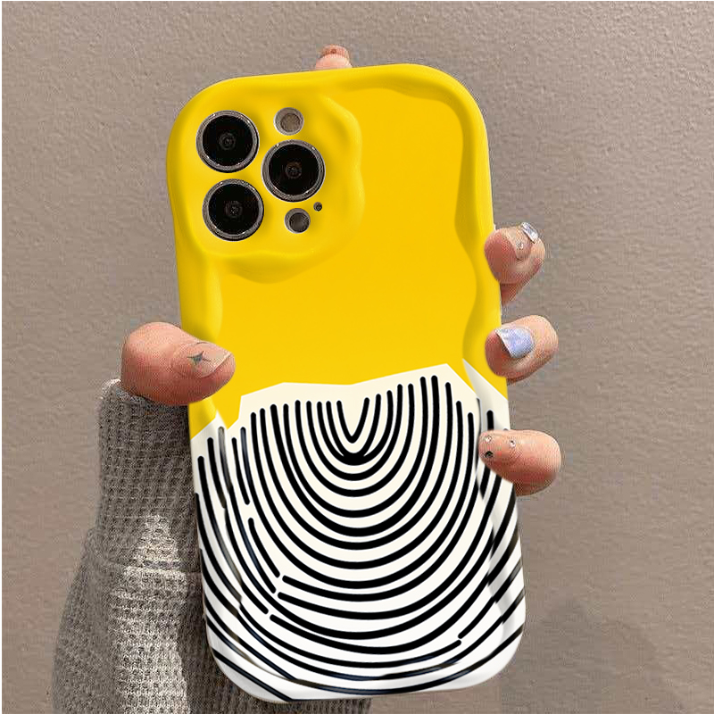 Phone Cases Yellow - Cover per iPhone con motivo ad