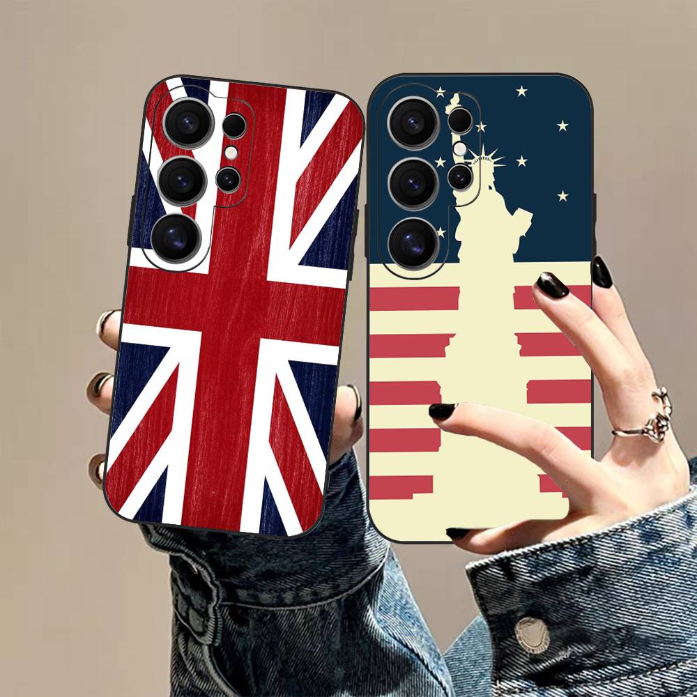Phone Cases Uk Samsung - Custodia per telefono con bandiera britannica