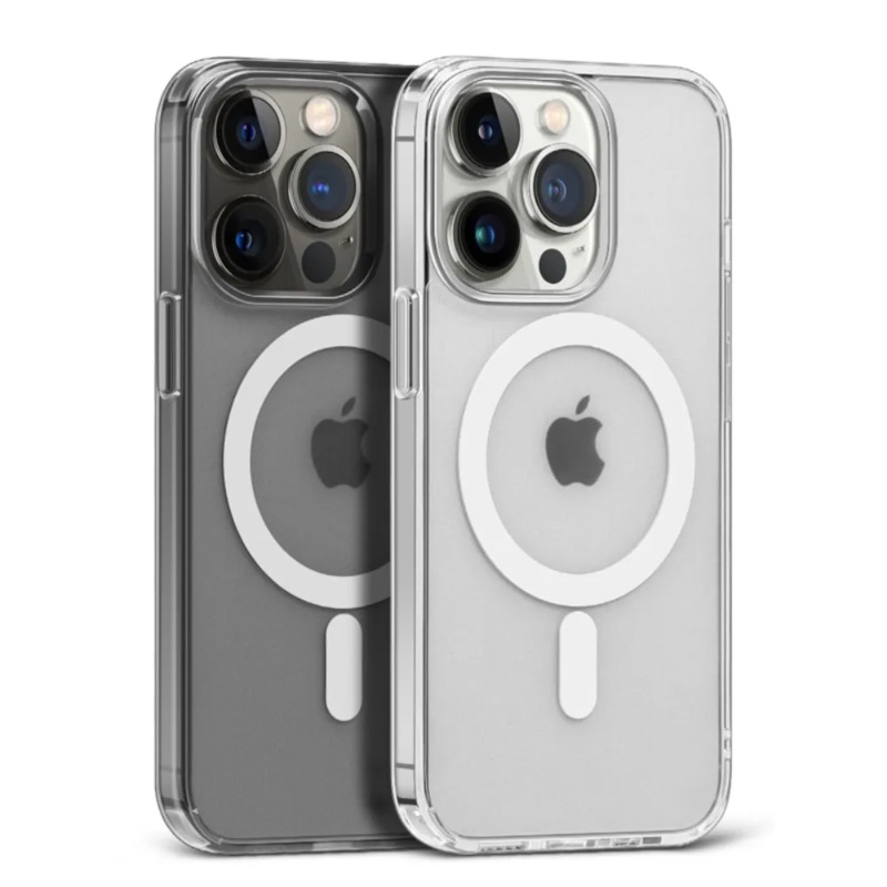 Clear Magsafe Case - Custodia Magnetica Trasparente Originale per iPhone