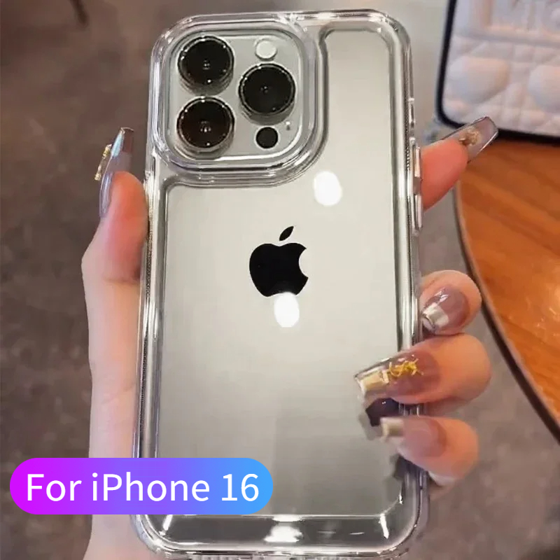 Phone Cases Classy - Custodia antiurto resistente trasparente in silicone