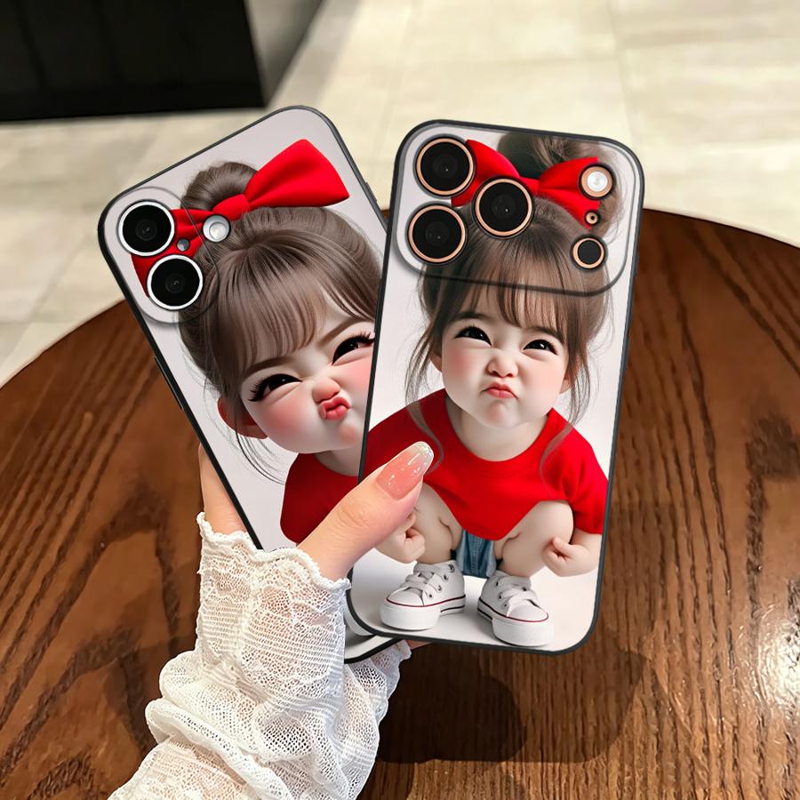 Phone Cases Cool Girl - Cover per telefono Funda per Apple