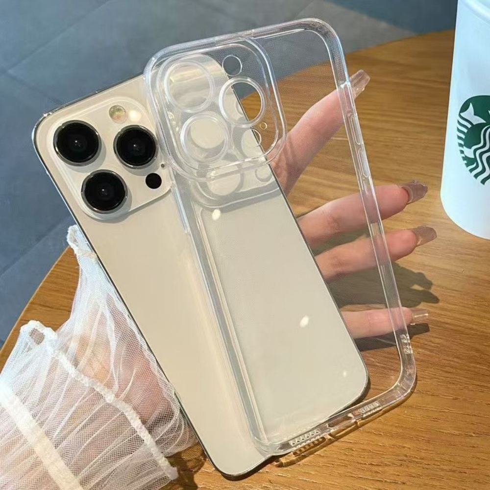 Phone Cases Classy - Custodia per telefono in silicone trasparente