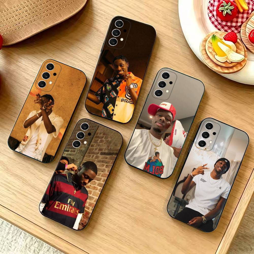 Phone Cases Uk Samsung - Cover alla moda nera UK Drill