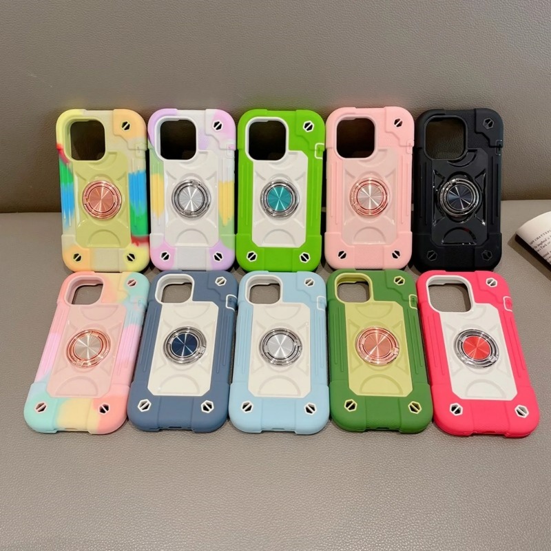 Phone Cases Heavy Duty - Custodia di Lusso Rinforzata con Anello