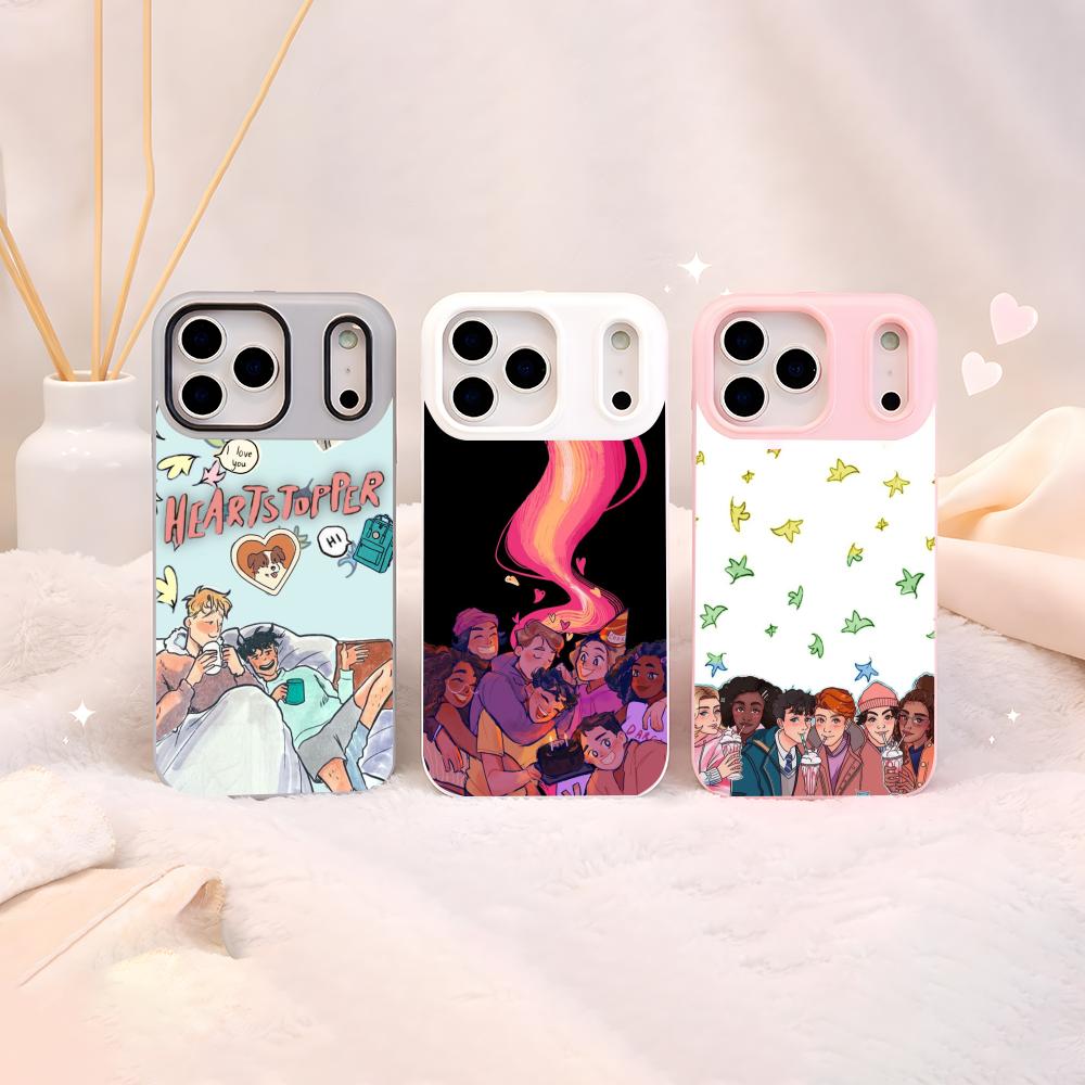 Phone Cases Yellow - Custodia per telefono serie BL Heartstopper