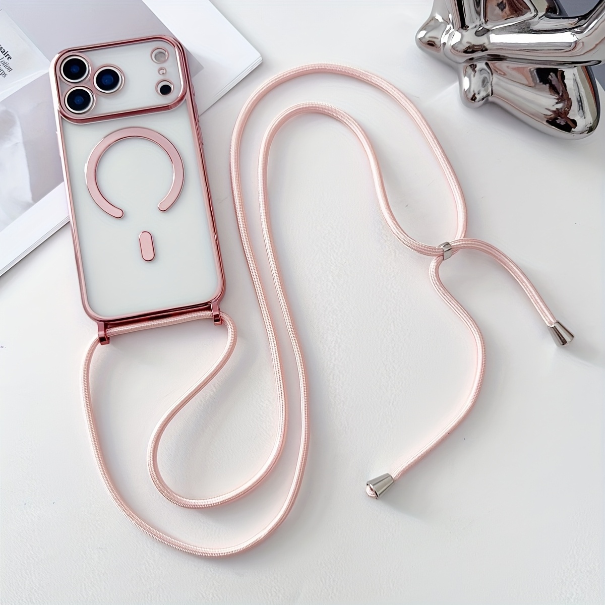 Collana di lusso Cavo Corda Co - Clear Magsafe Case recensione e prezzo