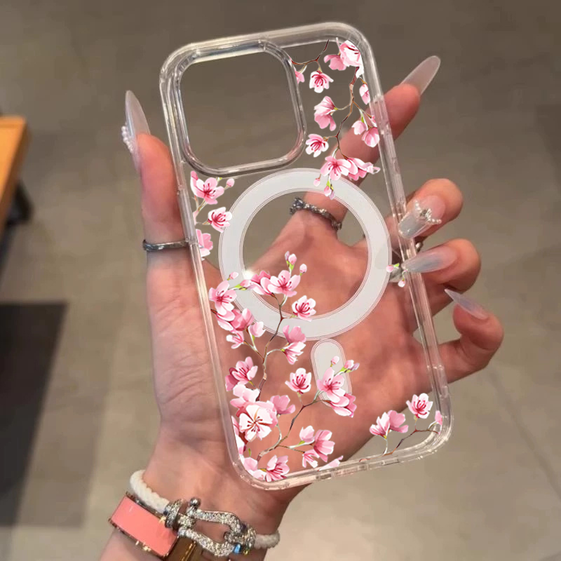 Custodia di lusso rosa con fio - Clear Magsafe Case recensione e prezzo