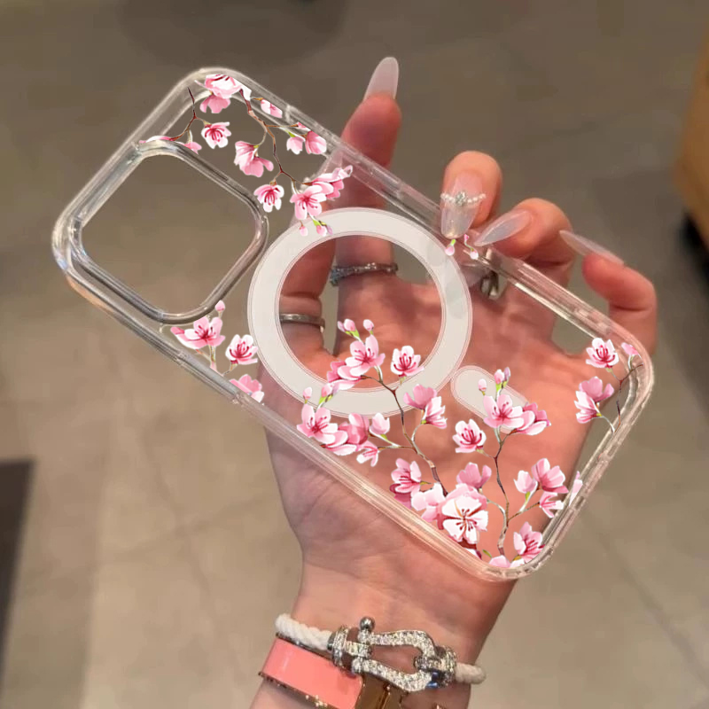 Custodia di lusso rosa con fio - Clear Magsafe Case recensione e prezzo