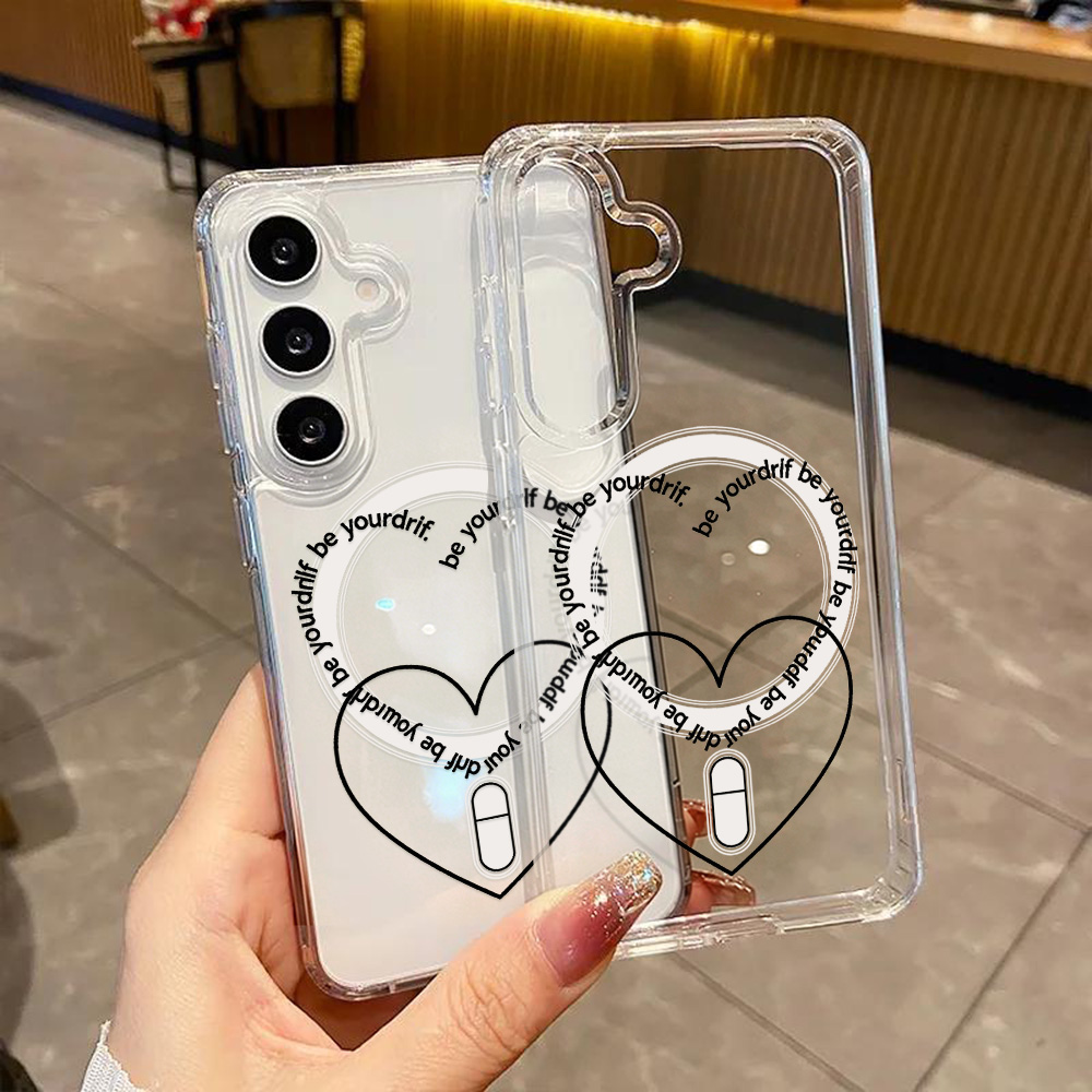 Cover Trasparente a Cuore per  - Clear Magsafe Case recensione e prezzo
