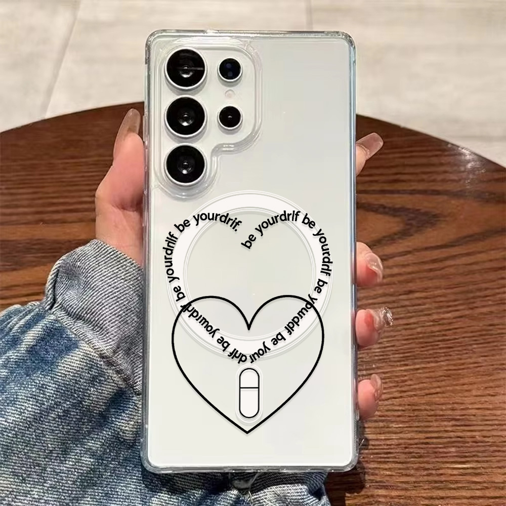 Cover Trasparente a Cuore per  - Clear Magsafe Case recensione e prezzo