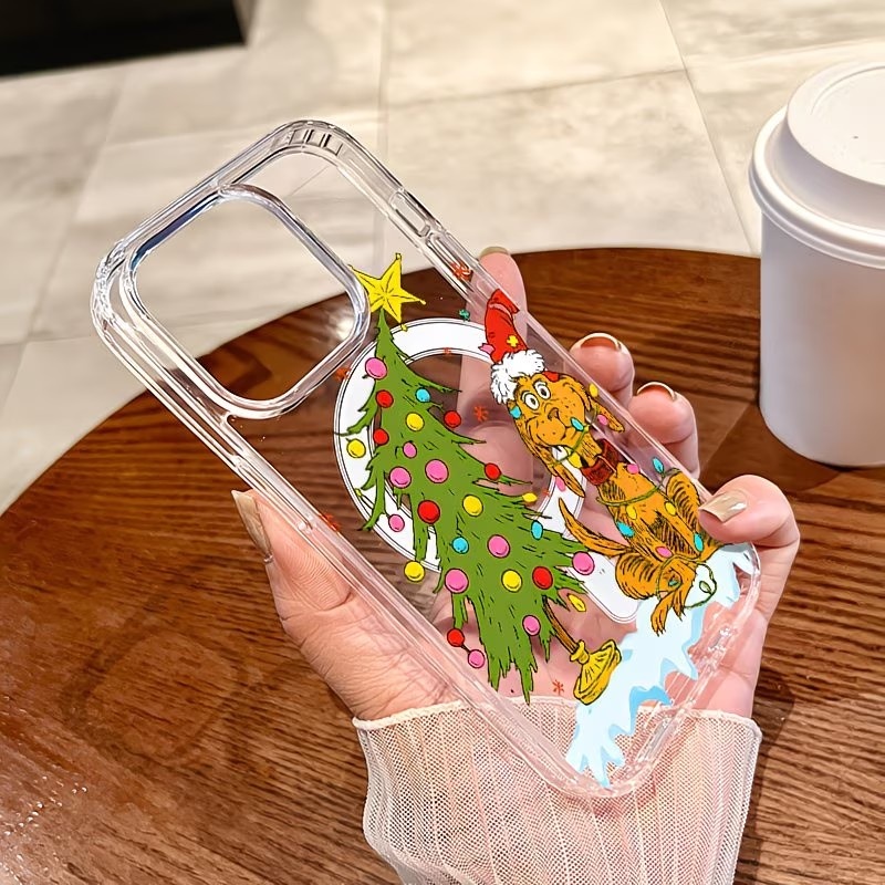Cover per iPhone a tema natali - Clear Magsafe Case recensione e prezzo