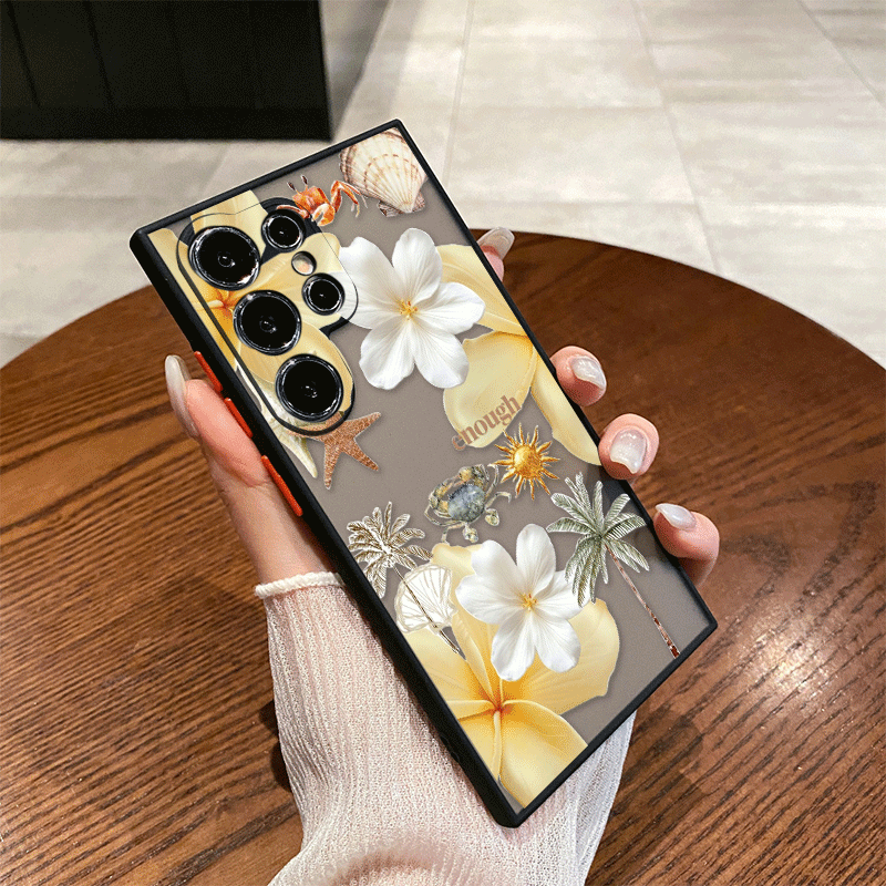 Cover Morbida Floreale Gialla  - Phone Cases Yellow recensione e prezzo