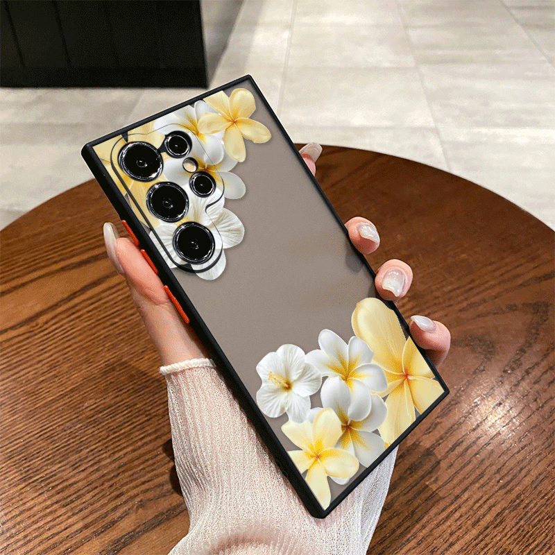 Cover Morbida Floreale Gialla  - Phone Cases Yellow recensione e prezzo